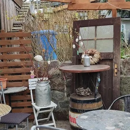 Wohnung Am Wanderweg Zum Koenigsstuhl Unter Reet Lohme Buitenkant foto
